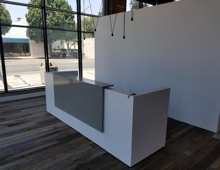 Commercial reception and interior finishes