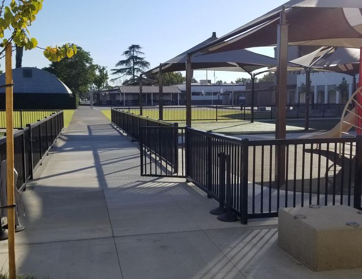 Educational campus site improvements